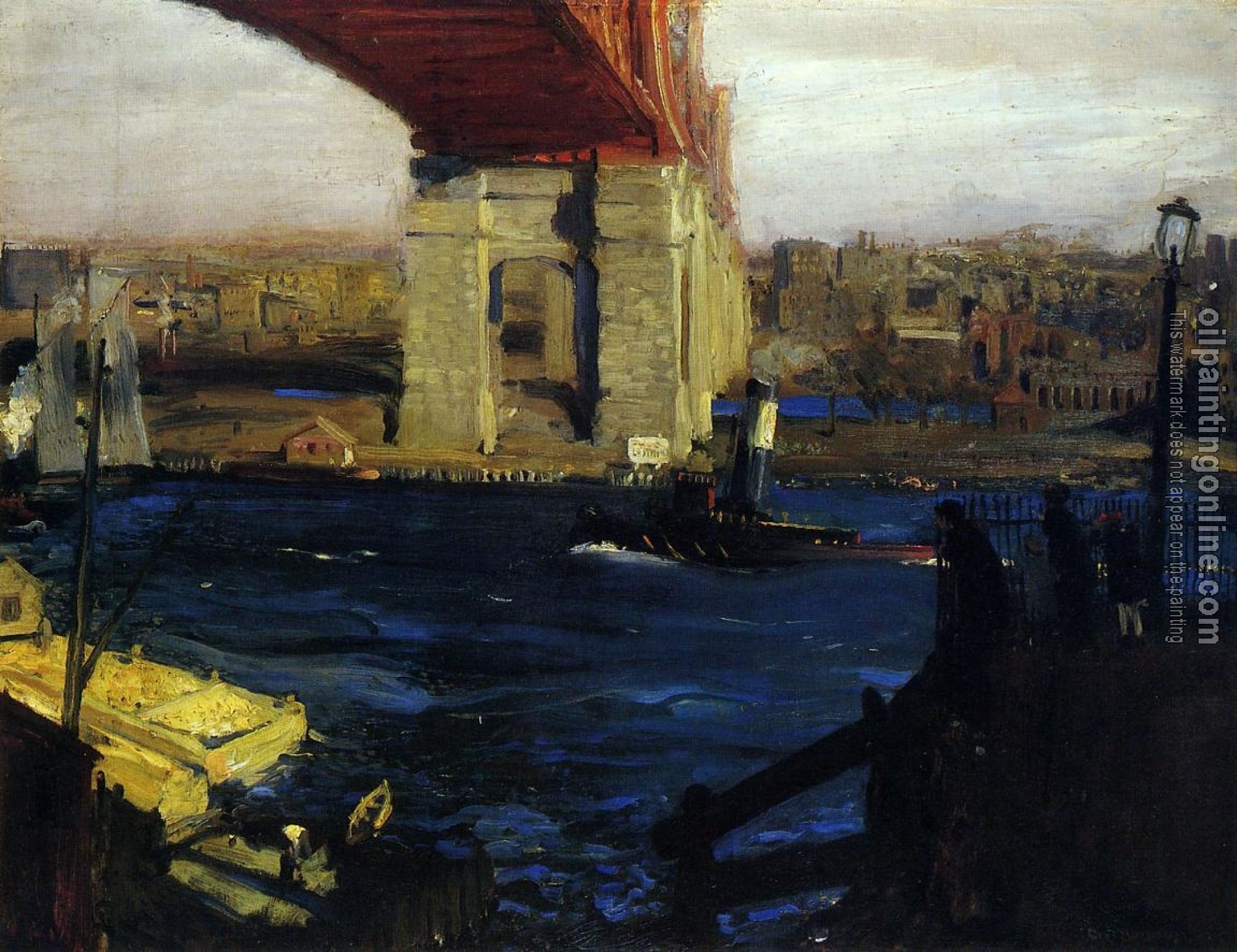 Bellows, George - The Bridge, Blackwell's Island